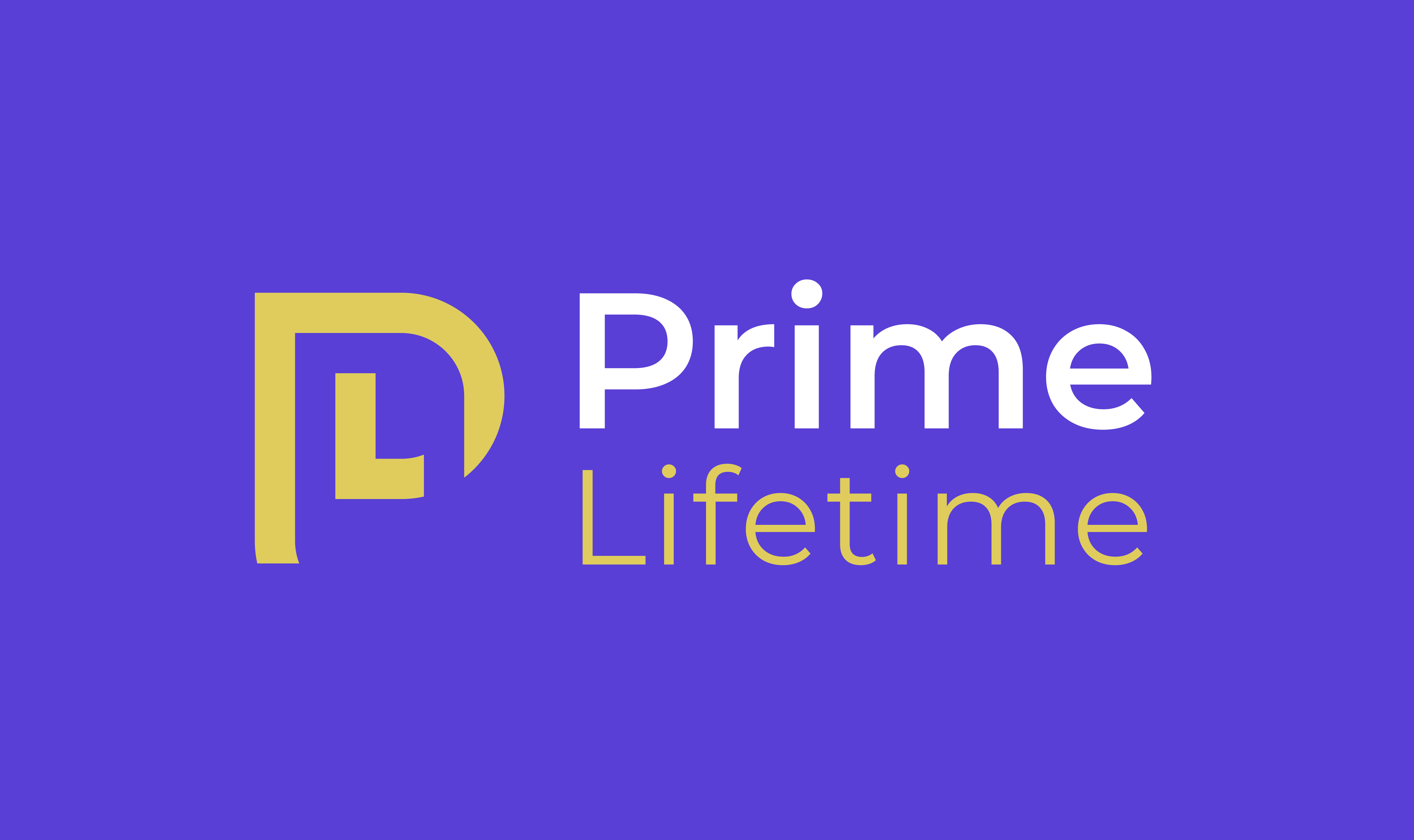 Prime Lifetime - Prime Later Life Logo